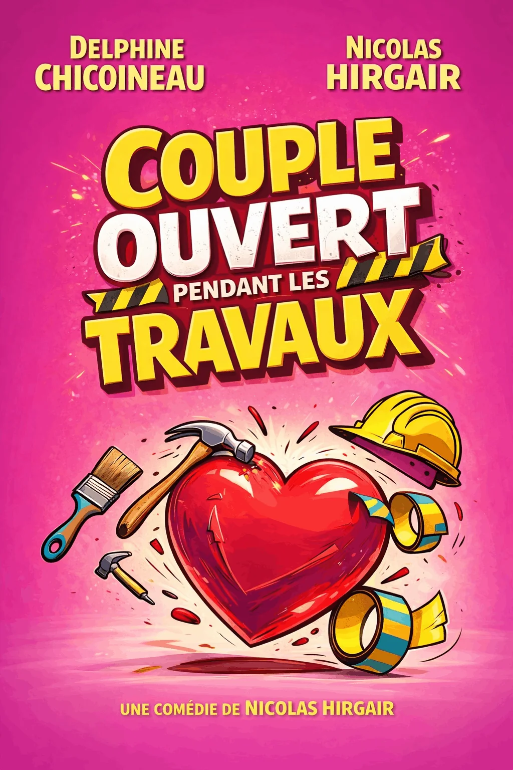 Couple ouvert pendant les travaux - Photo 1