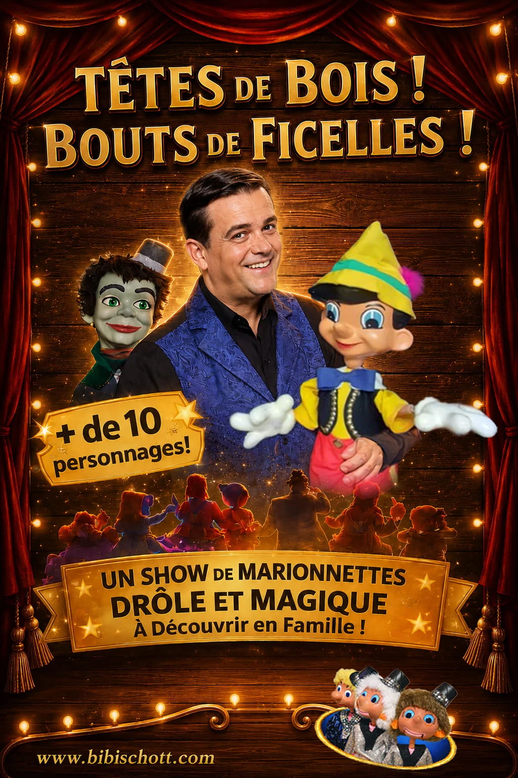 Tétes de bois et bouts de ficelle - Photo 1