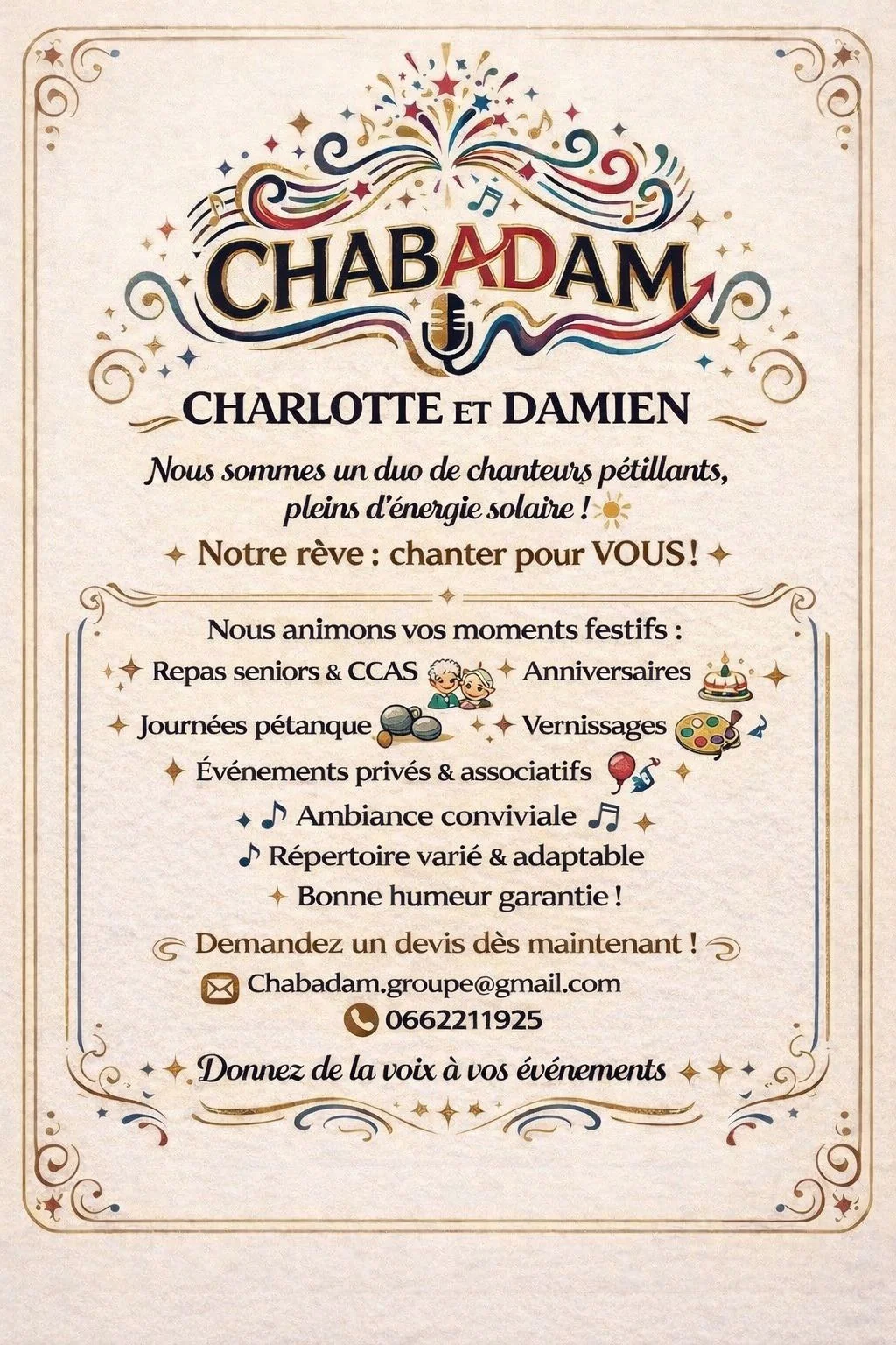 Groupe Chabadam - Photo 1