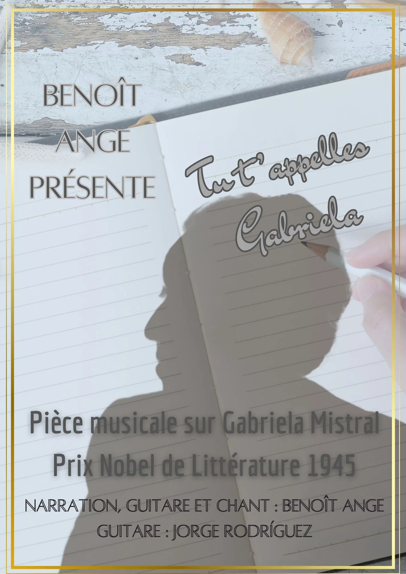 Tu t'appelles Gabriela : une pièce musicale tout en douceur sur la poétesse chilienne Gabriela Mistral, Prix Nobel de Littérature 1945 - Photo 1